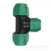 [Tampa Verde de Atualização] Conector Rápido Tubo PE 1/2 Polegada 3/4 Polegada T Direto Conexões para Tubo de Água Conector Rápido Completo