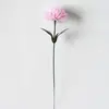 Flor de crisantemo de bola pequeña de venta caliente transfronteriza, flor artificial, venta al por mayor desde el fabricante de origen, decoración del hogar, decoración navideña, adornos de flores artificiales