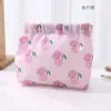 Bolsa de Armazenamento com Fecho Estampada Porta-Moedas Porta-Chaves Necessaire Pequena Bolsa Interna Item Portátil Mini