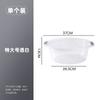 Tina Transparente Espesa con Doble Asa para Baño del Hogar, Lavado de Cara, Lavado de Verduras, Dormitorio Estudiantil, Tina de Plástico Grande para Lavar Pies