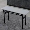 Mesa dobrável Mesa de Conferência de Escritório Faixa Longa Dupla Camada Mesa de Sala de Conferência Mesa de Treinamento Simples Mesa de Computador de Aprendizagem Multiuso