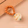 Piedra de olivo tejida a mano con cuentas de bodhi Accesorios DIY para pulseras, manualidades con cuentas, artículos decorativos y cuentas colgantes