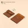 Bolsa de Joyería de Cuero PU con Esquinas Redondeadas y Broche de Presión Bolsa de Almacenamiento para Anillos y Collares Bolsa de Empaque para Accesorios Fabricante En Stock Venta al por Mayor