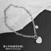 Nuevo collar de acero de titanio para mujer, estilo frío, temperamento simple, cadena de clavícula, tendencia callejera europea y americana, accesorios de personalidad de hip hop