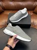 Sapatos masculinos de luxo estilo executivo em couro texturizado, sapatos da moda KT com sola grossa e amortecimento, item popular para fornecimento transfronteiriço