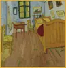 Pintura al Óleo Serie Completa Seda de Imitación Bufanda Cuadrada de 90 cm Bufanda de Sarga Vintage para Mujer Van Gogh Pintura Famosa Chal Decorativo Versátil