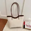 Bolso Tote Estampado de Leopardo Otoño/Invierno 2026 Encanto de Oso Lindo Gran Capacidad Bolso de Hombro Estilo Coreano para Escuela Viaje Bolso de Mano