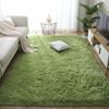 Alfombra de Lana de Seda Transfronteriza Amazon Sala de Estar Dormitorio Mesa de Centro Cabecera Manta Color Sólido Simple Cuidado Fácil Antideslizante
