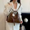 Bolso de mujer grande de estilo retro simple, bolso pequeño multifuncional de moda estilo coreano, bolso de hombro y cruzado para mujer