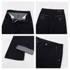 Jeans acampanados de corte slim con bordado de línea, nueva colección de otoño, diseño simple, versátiles, fluidos, pantalones casuales de largo hasta el suelo, modernos