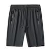 M-8XL Ice Silk Shorts Masculino Verão Solto Reto Tamanho Grande Calças Corrida Esportes Fino Casual Calças Médias