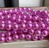 Contas soltas coloridas de alta qualidade com imitação de pérola de cristal Swarovski, com furos retos, contas redondas para acessórios de joias DIY feitos à mão, transfronteiriças