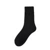 Calcetines de cachemira para mujer otoño e invierno forro polar engrosados media pantorrilla calcetines de felpa para dormir piso supergruesos calcetines de confinamiento medias de invierno