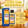 Comercio Exterior Transfronterizo Fishleano Aceite de Cera de Abejas para el Cuidado de la Madera para Muebles de Secuoya Cera Pulidora y Abrillantadora