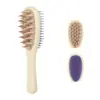 Cepillo de Champú Doble Cara Transfronterizo Nuevo Mango de Correa de Dientes de Nylon de Silicona para Masaje del Cabello Cuero Cabelludo Cepillo Masajeador de Doble Uso