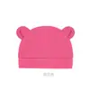 Gorro Fetal Delgado de Primavera y Otoño para Bebé Gorro Fetal para Recién Nacido Gorro de Oreja de una Sola Capa Gorro de Color Sólido para Bebé 0-6 Meses