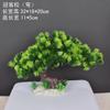 Decoración de pino Yingke planta verde de pino pequeña plantas acuáticas rocalla en miniatura acuario combinación de paisaje decoración de hotel