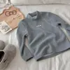 [En Stock] Camiseta Térmica para Niña 2025 Nueva Otoño/Invierno Cálida Auto-Calentable de Cuello Semialto Manga Larga Camiseta Térmica