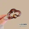 Pinza Pequeña para el Cabello con Forma de Letra, Pinza para el Cabello de Agarre Medio, Pasador Lateral de Gama Alta y Exquisito, Pinza para el Flequillo, Pinza Tiburón Pequeña, Accesorio para el Cabello, Tocado
