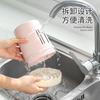 [Exclusivo para Personas Nuevas] Estante para Palillos de Cocina Tubo de Plástico para Palillos con Tapa a Prueba de Polvo Drenaje Estante de Almacenamiento para Vajilla Caja de Palillos
