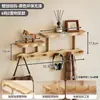 Colgador de Pared, Ganchos de Pared de Madera Maciza, Entrada, Dormitorio, Colgador de Ropa sin Taladro, Colgador para Parte Trasera de Puerta