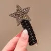 Elástico de Borracha para Cabelo Linha Telefônica de Menina Corda de Cabelo Desenho Animado Anel de Cabelo Infantil Corda de Cabeça com Laço Colorida Acessório de Cabeça Sem Cabelo para Menininha