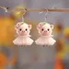 Brincos de Acrílico Brincos Femininos Brincos de Casal Brincos de Namorada Presente para Família Amigos