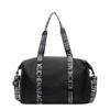 Bolsa de Viagem Portátil Fashionável Repelente à Água para Homens e Mulheres Bolsa de Ginástica Simples e Leve Bolsa de Bagagem Escolar para Estudantes