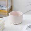Taza de cerámica para velas navideñas estilo europeo, portavelas creativo para aromaterapia, decoración para el hogar, taza para velas sencilla