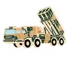 Serie Militar Pin de Insignia Metálica Misil Balístico Intercontinental Dongfeng-41 Broche Souvenir Accesorios para Ropa Bolsas
