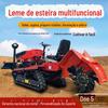 Trator de dupla finalidade para água e seca, direto da fábrica, montanha, pomar montanhoso, estufa, multifuncional, alta potência, trator rotativo