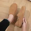 Nuevos zapatos de moda retro para hombre estilo Birkenstock 2026 con hebilla cuadrada, ligeros, versátiles, sin cordones, mocasines casuales
