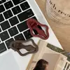 Presilha de Pato Colorida Básica Versátil Estrela Nuvem Metal Fosco Presilha de Cabelo Simples Elegante High-End Presilha para Cabelos Quebrados para Mulheres