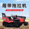 Tractor de Oruga Montable, Alta Potencia, Doble Propósito para Agua y Tierra Seca, Máquina Multifuncional Agrícola de Oruga para Excavar Zanjas y Labrar la Tierra
