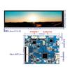 Pantalla auxiliar de 8.8 pulgadas para caja de computadora, portátil de pantalla larga, monitoreo HDMI, Raspberry Pi Touch, pantalla AIDA64, DIY