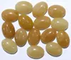 Anel de superfície de ovo 15*20mm cristal natural superfície de arco único geométrico oval acessórios de pedra nua para joias DIY
