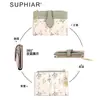 Cartera y Tarjetero de PU de Gran Capacidad Fba para Mujer Todo en Uno Simple y de Gama Alta con Cremallera Tarjetero y Portadocumentos para Estudiante Mujer