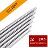 Clip de tira decorativa para salida de aire acondicionado de coche, suministros interiores modificados en la ventana de malla, tira brillante, cromado galvanizado, universal