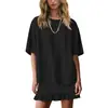 Comércio Exterior Transfronteiriço Amazon Europa e América 2026 Moda Casual Feminina Gola Redonda Camiseta Solta Saia Curta com Cintura Elástica Roupa para Casa