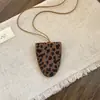 Collar Cadena para Gafas de Cuero con Cordón Diseño de Moda Almacenamiento Portátil Cadena para Suéter Accesorio Versátil de Alta Gama Venta al por Mayor