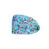 Gorro de Quirófano Gorro de Doctora Algodón Puro Estampado Gorro de Quirófano Estomatología Botón de Presión Palabra UCI Gorro de Enfermera