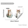 Lindas Pegatinas Decorativas de Animales y Mariposas para Interruptores de Luz para Dormitorio, Sala de Estar, Hogar, Decoración de Fondo de Tienda, Pegatinas de Pared Autoadhesivas de PVC
