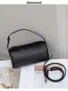 2025 Diseño de Nicho Portaplumas de Piel de Oveja y Crin de Caballo Bolsa para Lápices Bolso de Mano Bolso Pequeño para la Axila
