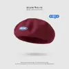 Boina Octagonal Negra para Mujer, Otoño e Invierno, Circunferencia de Cabeza Grande, Sombrero de Artista Adelgazante, Gorra de Boina Versátil de Alta Moda