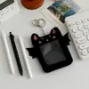 Versión Coreana de Ins Lindo Variedad de Series Portatarjetas de Peluche Persiguiendo Estrellas Idol Colgante de Exhibición de Tarjetas Pequeñas Lindo Portatarjetas de Estudiante