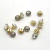Botones Metálicos para Camisa, Botones de Moda para Hombre y Mujer, Botones Pequeños de Diamante para Chifón, Exquisitos Diamantes Brillantes