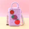 Fabricante de Bolsas de Silicona, Monedero de Pared que Cambia de Color, Bolso Cruzado para Niños, Bolso para Teléfono Móvil al por Mayor, Bolso de Mano para Mujer, Bolsa de Almacenamiento para Playa