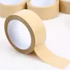 Fita de Papel Kraft, Sem Água, Autoadesiva, Escrevível, Biodegradável, para Embalagem, Molduras e Vedação de Alta Adesão