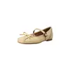 Zapatos Mary Jane de oveja hueca estilo academia, otoño 2026, con aumento interno de altura, tacón bajo, punta cuadrada, cuero genuino, correa única con hebilla
