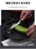 Perforador de pimienta de acero inoxidable extractor de semillas de pimiento verde herramienta de cocina máquina para quitar el corazón de melón y frutas máquina para cavar el corazón de la calabaza amarga